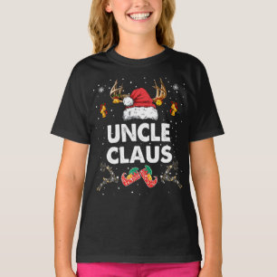 Uncle Claus Christmas Family Group Matching Pajama T-Shirt