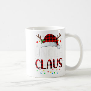 Uncle Claus Christmas Lights Pajama Family Matchin Coffee Mug