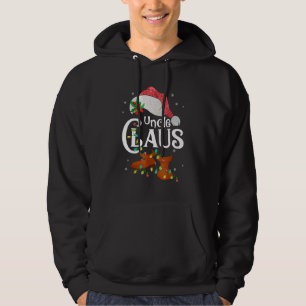 Uncle Claus  Christmas Pajama Family Matching Xmas Hoodie