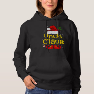 Uncle Claus Christmas Pajama Family Matching Xmas  Hoodie