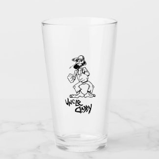 Uncle Daddy Beer Glass Hillbilly Redneck