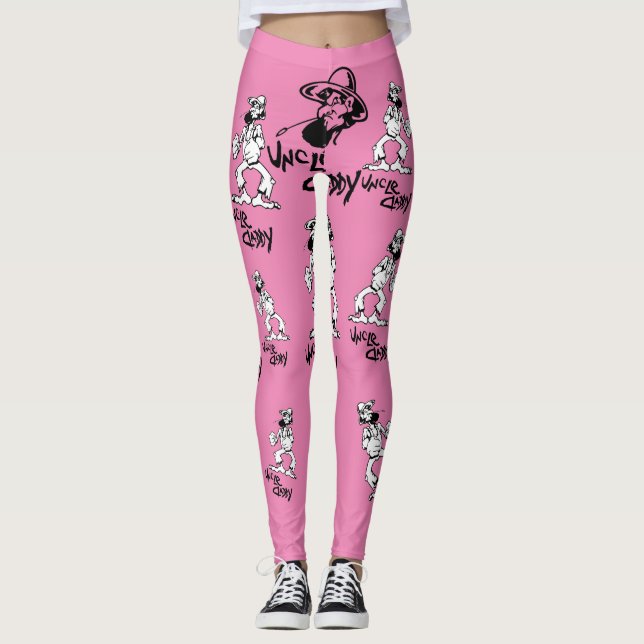 Uncle Daddy Leggings Leggins Funny Hilarious (Front)