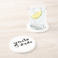 Uncle Dude Sandstone Fierce Beer Coaster