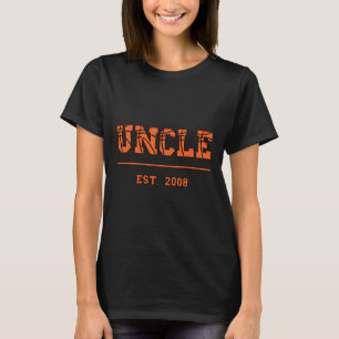 Uncle Est. 2008 Funny Sports Year Established Uncl T-Shirt