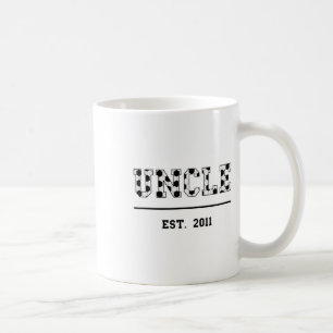 Uncle Est. 2011 Funny Sports Year Established Fath Coffee Mug