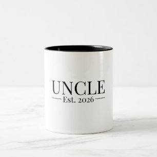 Uncle Established 2026 Two-Tone Coffee Mug