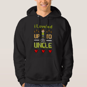 Uncle Gamer Levelled Up To Uncle Pregnancy Announ Hoodie