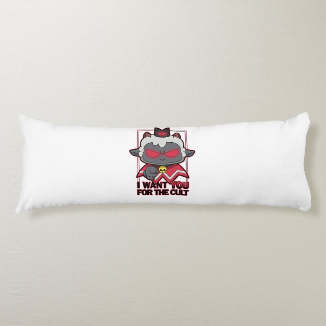 Uncle Lamb Body Pillow (Front)