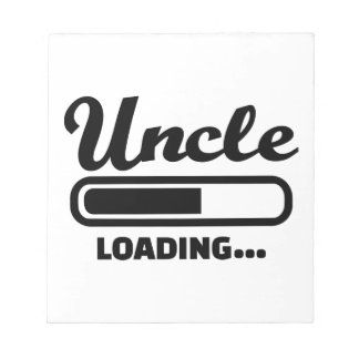 Uncle loading notepad
