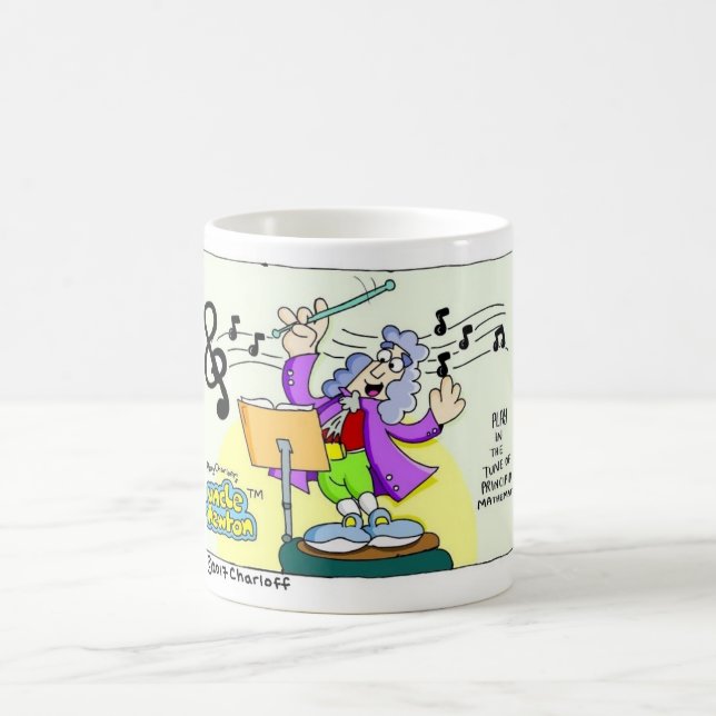 Uncle Newton coffee mug (Center)