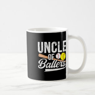 Uncle Of Ballers Baseball Softball Uncle Coffee Mug