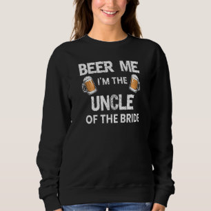 Uncle Of Bride Beer Me Wedding Funny Tee