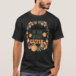 Uncle Of Little Cutie Orange Birthday Party T-Shirt