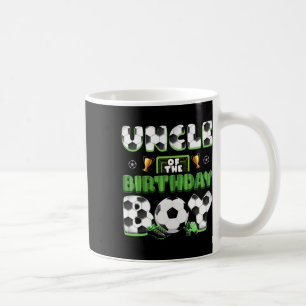Uncle Of The Birthday Boy Soccer Group Family Matc Coffee Mug