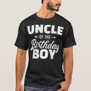 Uncle of the birthday boy son matching family T-Shirt