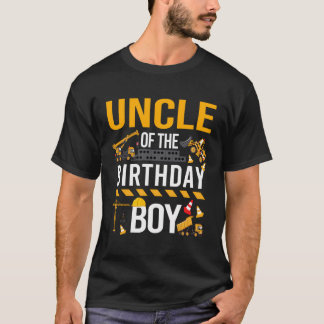 Uncle Of The Birthday Boy Tio Bday Family Matching T-Shirt