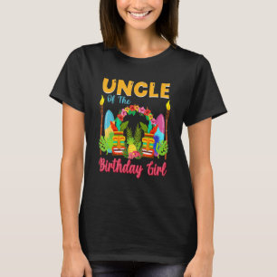 Uncle Of The Birthday Girl  Hawaii Birthday Summer T-Shirt