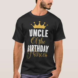 Uncle Of The Birthday Princess Girls Party T-Shirt