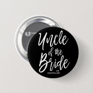 Uncle of the Bride Script 2 Inch Round Button