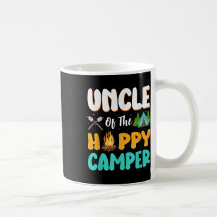 Uncle Of The Happy Camper Family Camping Birthday Coffee Mug
