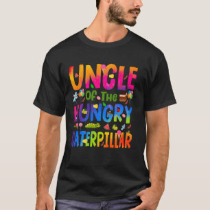Uncle Of The Hungry Caterpillar Cute 1st Birthday  T-Shirt