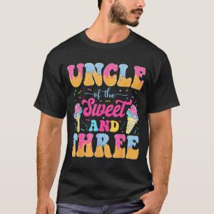 Uncle of the sweet three 3rd birthday girl ice T-Shirt