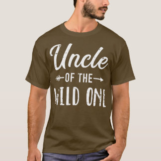 Uncle of the wild one daughter matching family T-Shirt