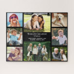Uncle Photo Collage Jigsaw Puzzle<br><div class="desc">Give the world's greatest uncle a fun custom photo collage jigsaw puzzle that he will treasure and enjoy for years. You can personalize with eight family photos of nieces, nephews, other family members, pets, etc., and customize whether he is called "Uncle, " "Tio, " etc., and add names in white...</div>