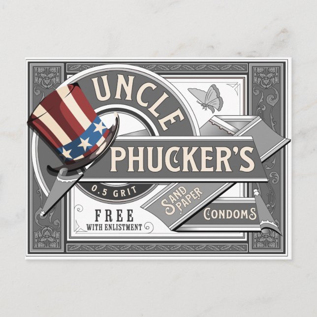 Uncle Phuckers Postcard (Front)