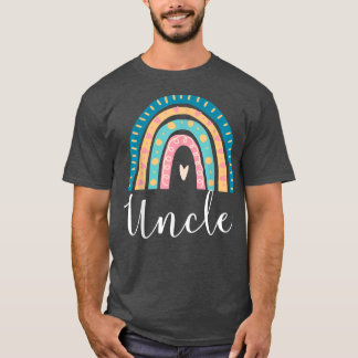 Uncle Rainbow Gifts Family Matching Birthday T-Shirt