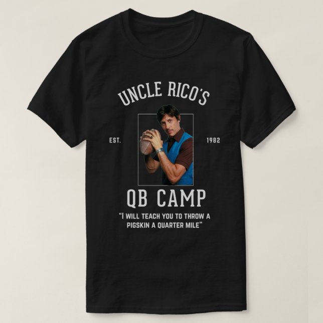 Uncle Rico&x27;s QB Camp - 1982 Classic T-Shirt (Design Front)