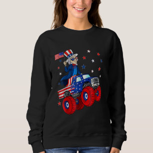 Uncle Sam 4th July Patriotic America Independence Sweatshirt