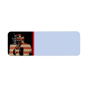 Uncle Sam Address Label
