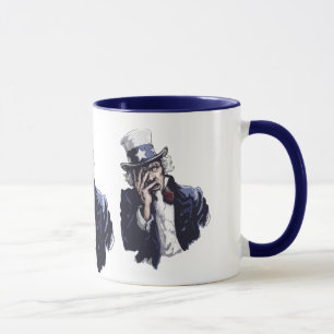Uncle Sam Facepalm Mug