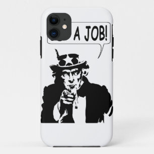 Uncle Sam Get A Job iPhone 11 Case