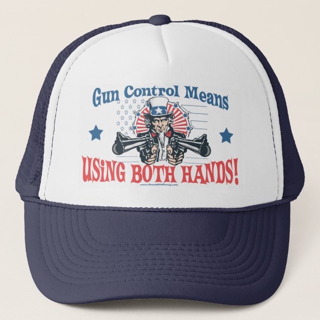 Uncle Sam Gun Control Hat (Front)