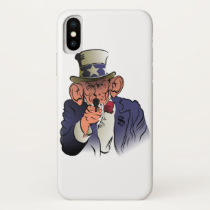 Uncle Sam in colour Case-Mate iPhone Case