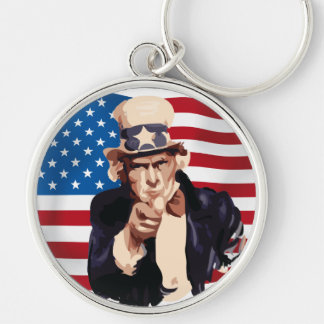 Uncle Sam Keychain