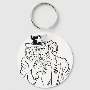 Uncle Sam Keychain