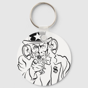 Uncle Sam Keychain