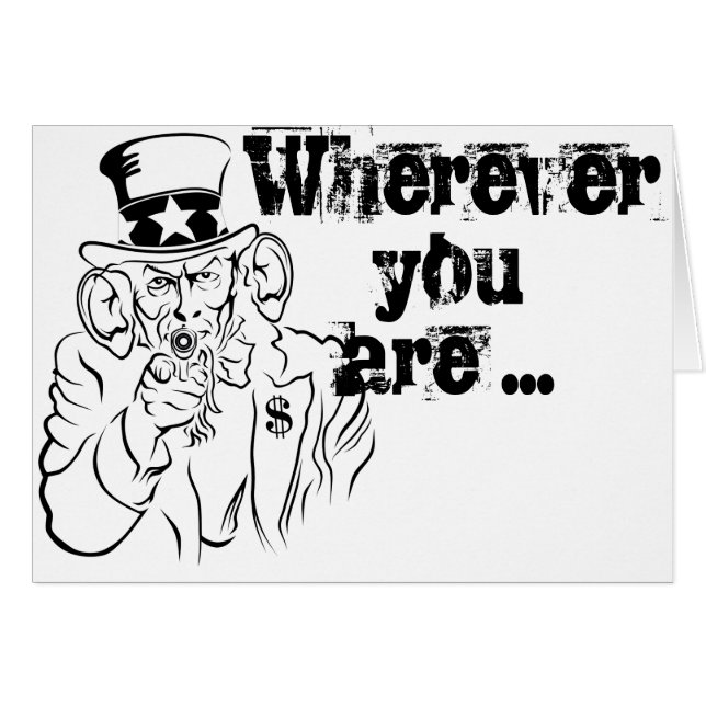 Uncle Sam lauscht (Front Horizontal)