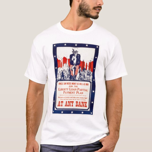 Uncle Sam needs money... T-Shirt (Front)