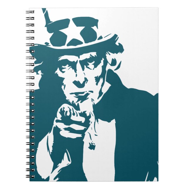 Uncle Sam Notebook (Front)