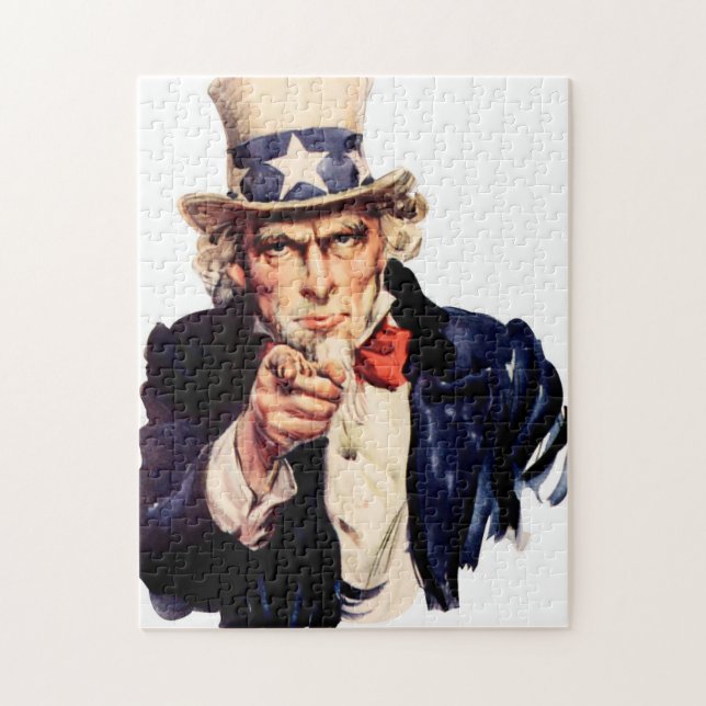 Uncle Sam Puzzle (Vertical)