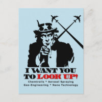 Uncle Sam says I Want You To Look Up