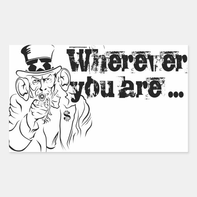 Uncle Sam Sticker (Front)