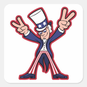 Uncle Sam sticker