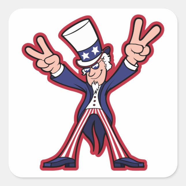 Uncle Sam sticker (Front)