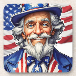 Uncle Sam USA Coaster