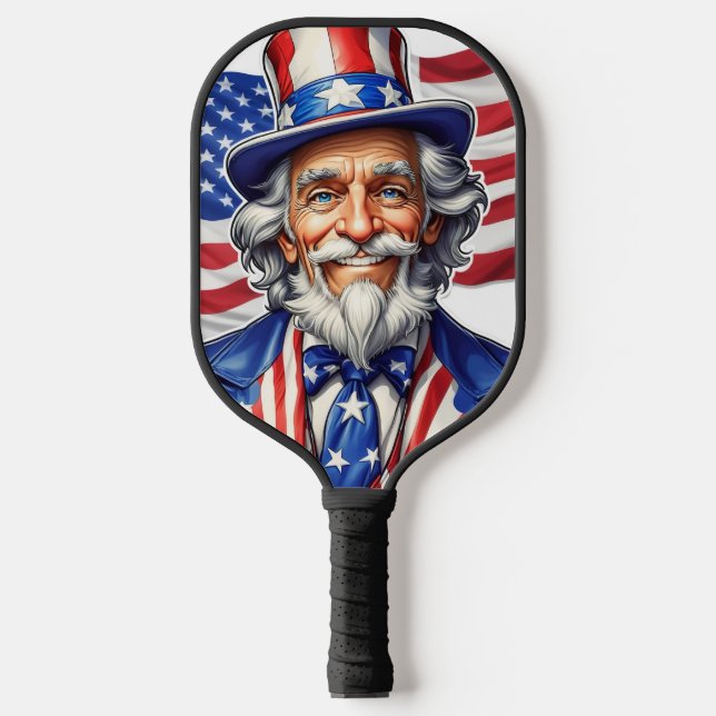 Uncle Sam USA Pickleball Paddle (Front)